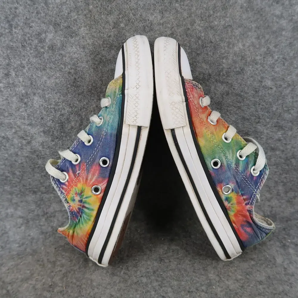 Converse Shoes Kids 13 Sneakers All Star Tie Dye Canvas Lace Up Casual Trainers